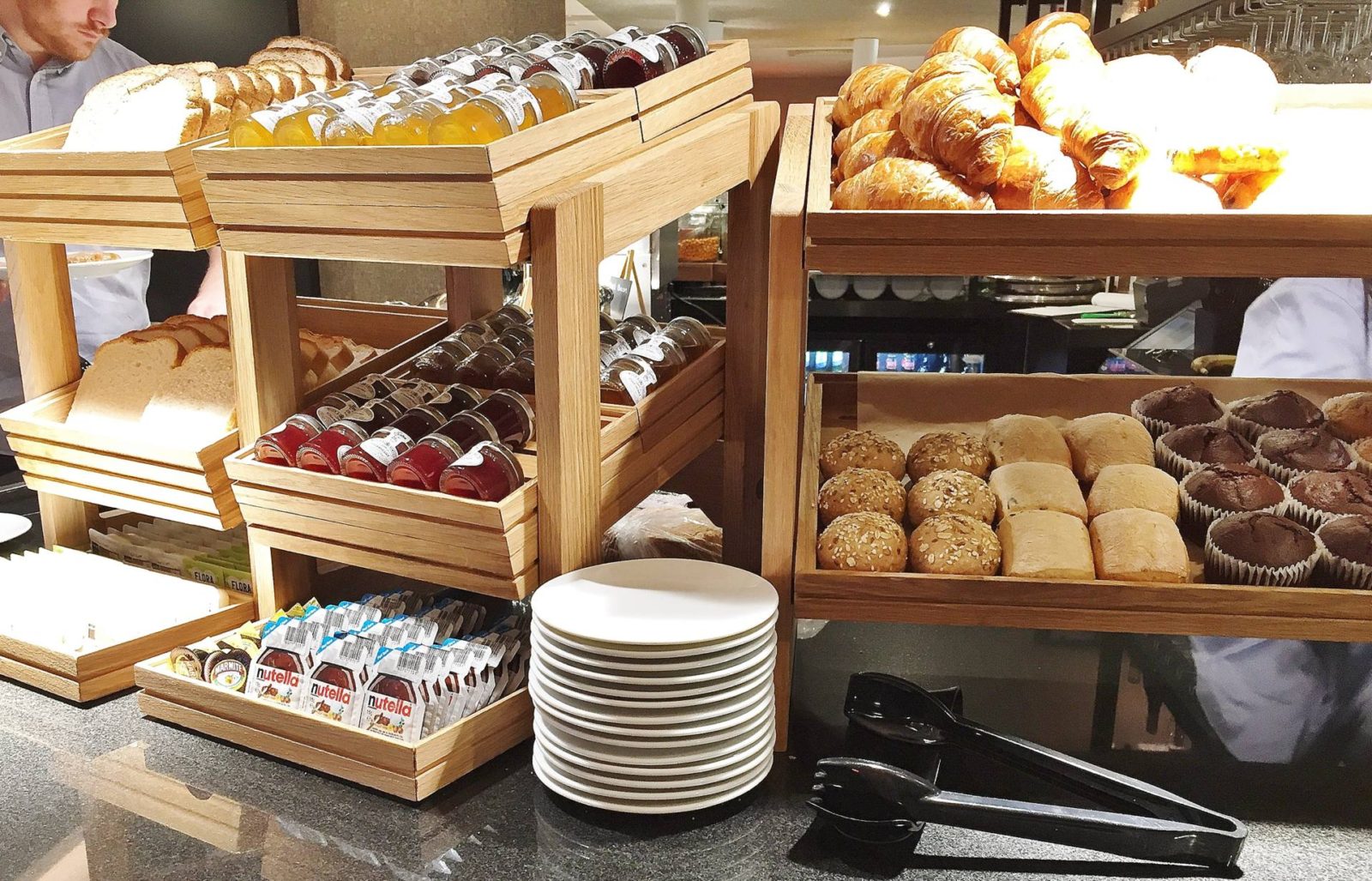 Emma Victoria Stokes AC Hotels Marriott Breakfast Buffet Pastries