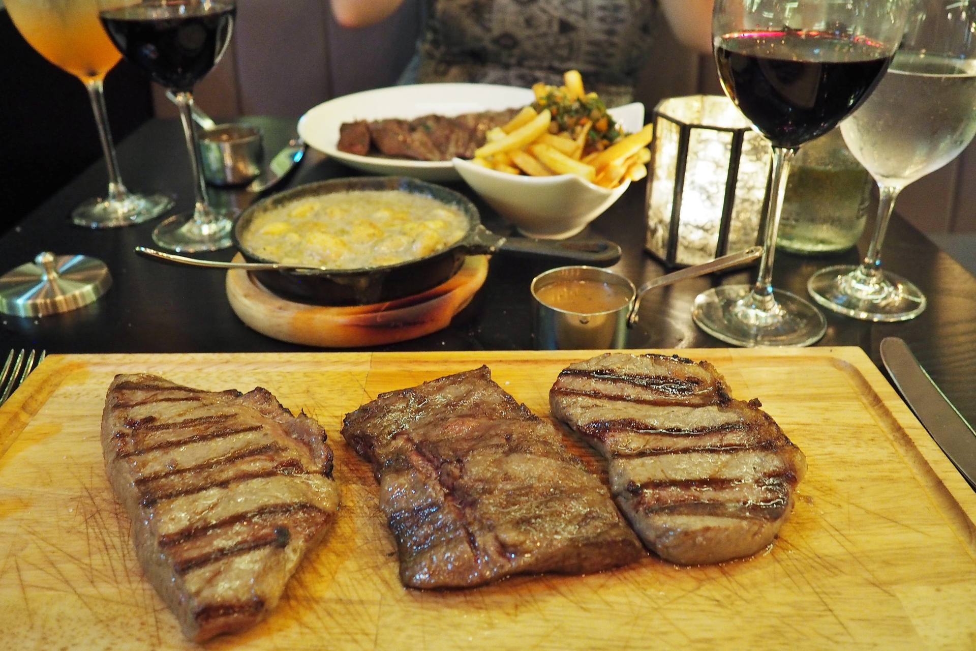 Emma Victoria Stokes Gaucho Birmingham Argentinian Steak Restaurant Tasting Plate