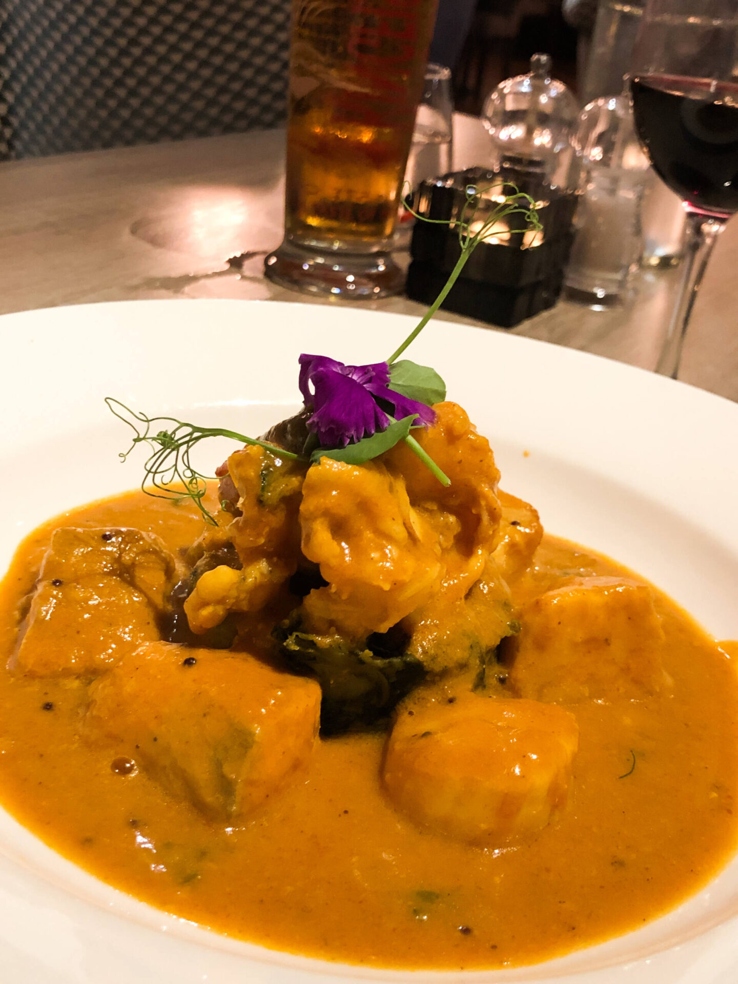 Droitwich Indian Restaurant Seafood Moilee