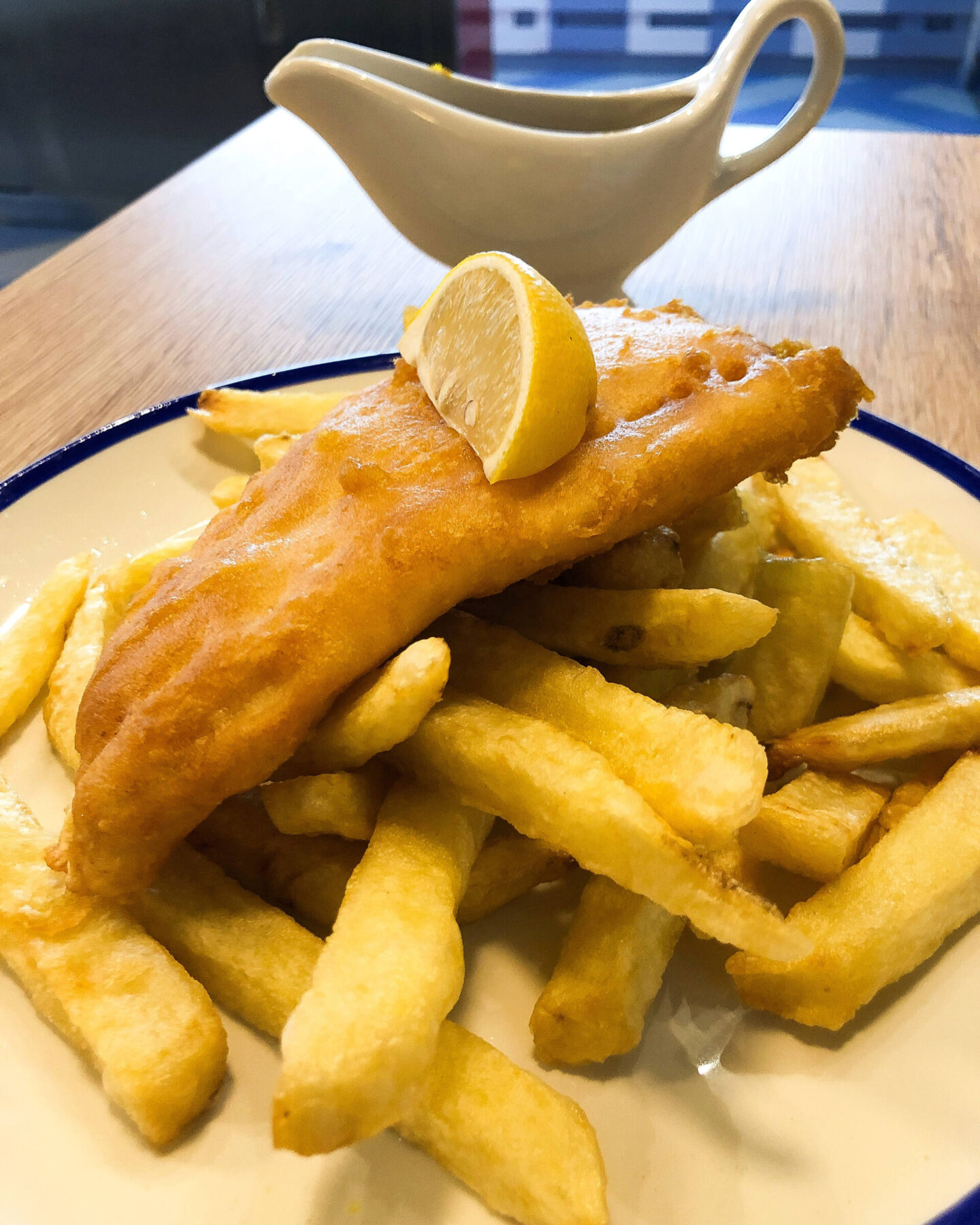 Fillet of Soul Fish and Chips