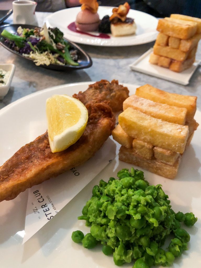 Tempura Fish and Chips The Oyster Club Birmingham 